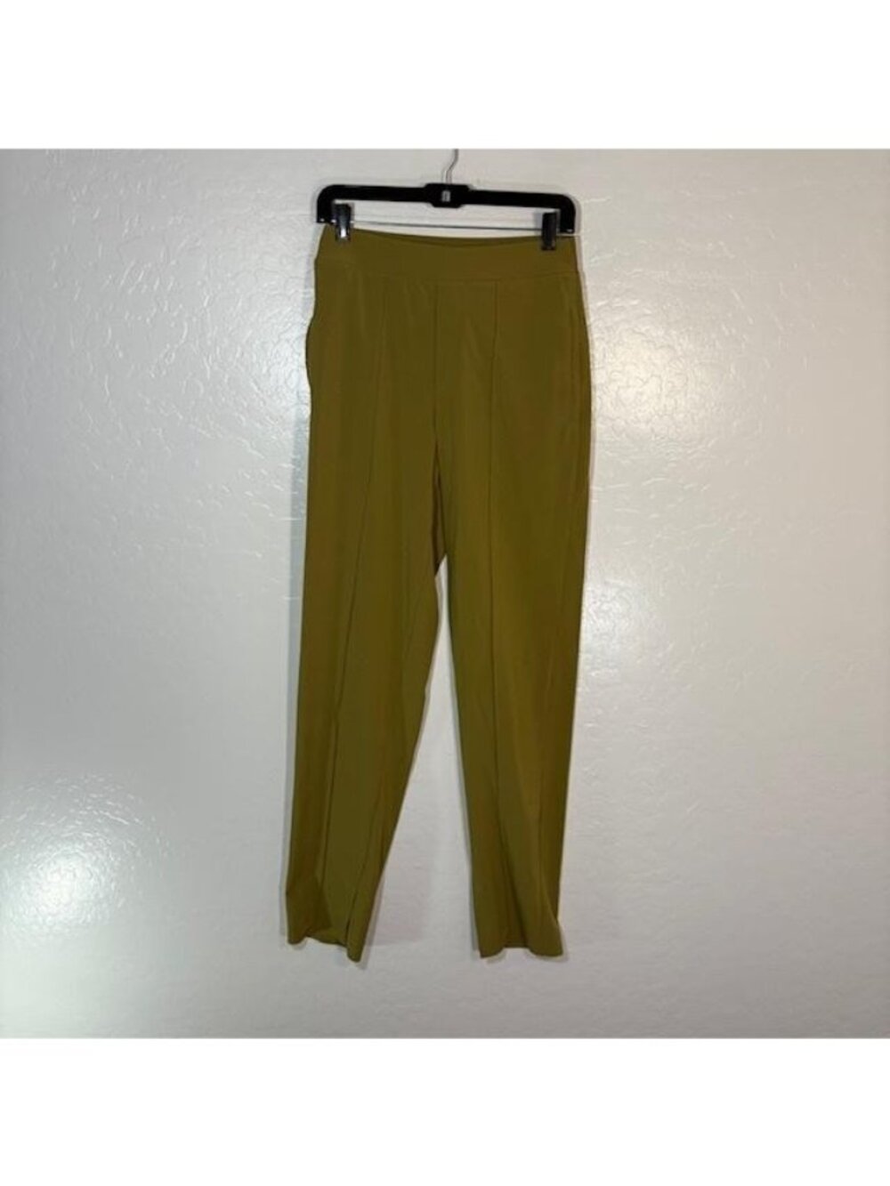 Athleta Pants Womens 4 Tall Green Pull On Ankle Slim Leg Dressy Jogger